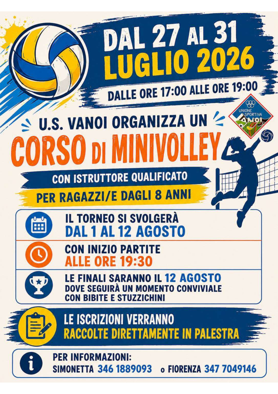 corso minivolley